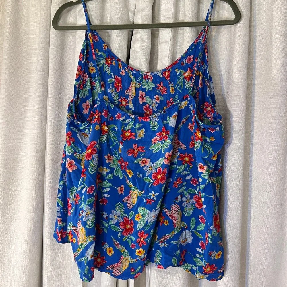 XXL Lightweight Tropical Camisole Tank-Old Navy - Picture 2 of 4
